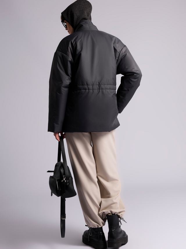 Ст.цена 4250р. Куртка: В221-7-42 Темно-серый 19-0201