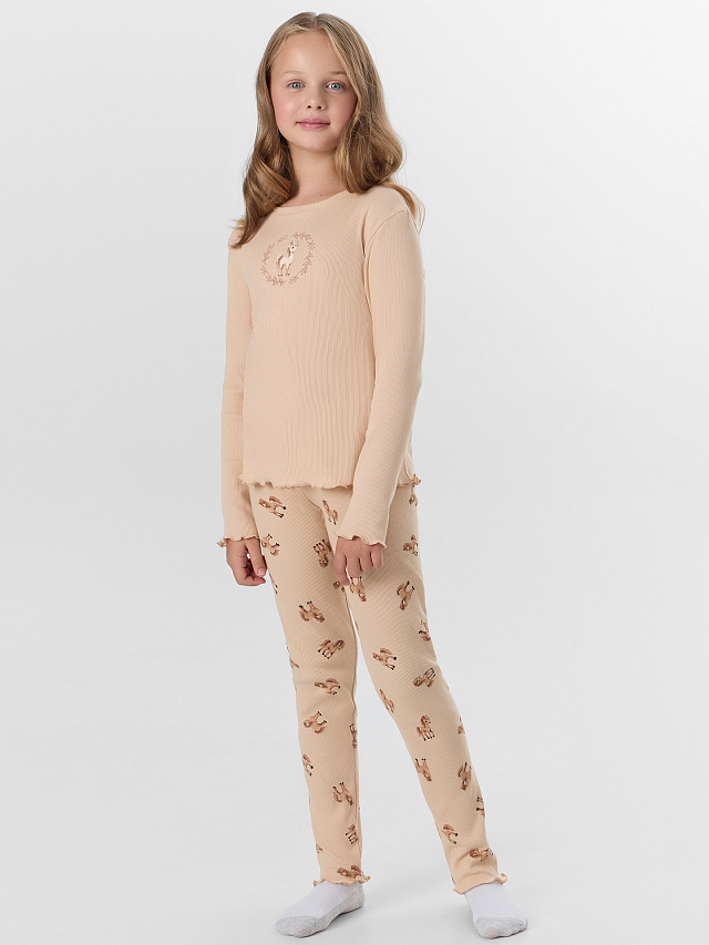 КОМПЛЕКТ ДЛЯ ДЕВОЧЕК (ДЖЕМПЕР, БРЮКИ)