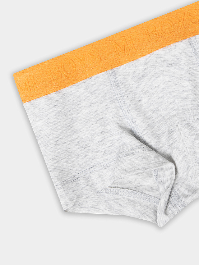 Трусы для мальчиков серые