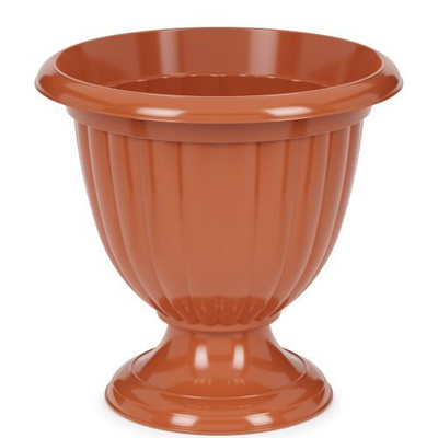 Пластик Вазон Жасмин 18л Кор. низкая ножка