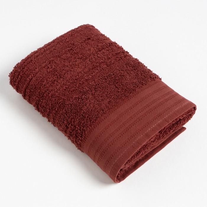 Полотенце махровое Love Life «Идеал» 70×140 см, коричневый, 100% хл, 450 г/м²