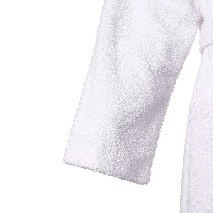 Халат махровый Экономь и Я женский, размер 42-44 цвет белый, 100% хлопок с AIRO, 320 г/м²