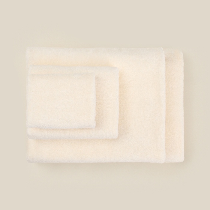 Полотенце махровое SL HOME: Basic «Айвори», 90×150 см, хлопок 100%, бежевое