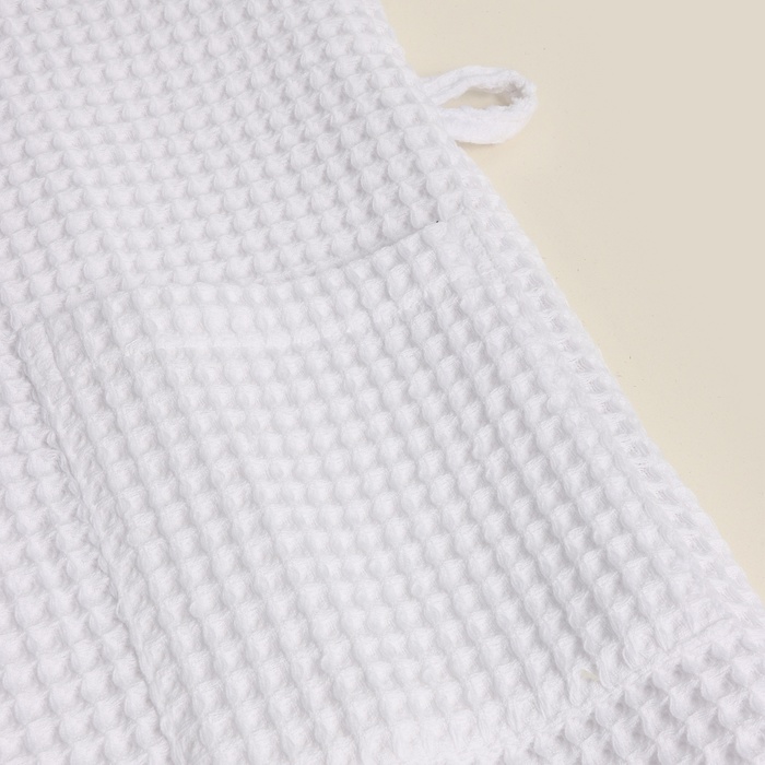 Халат вафельный женский SL HOME: Boho «Блан де Блан», размер XL, хлопок 100%, белый