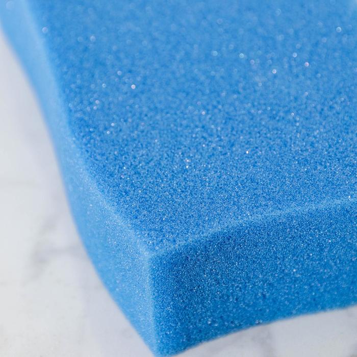 Губка для тела «Волна», 8×14×4 см, МИКС