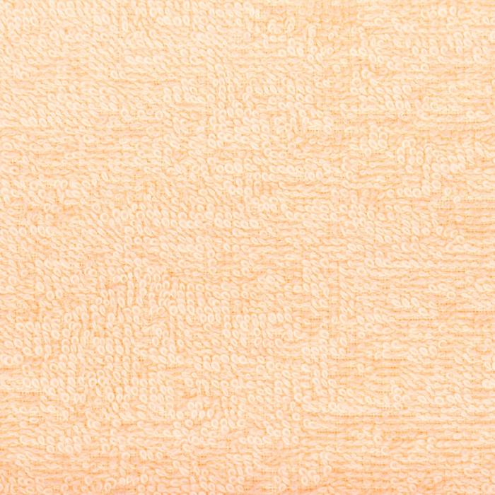 Полотенце махровое «Экономь и Я», 70×130 см, хлопок 100%, персиковое