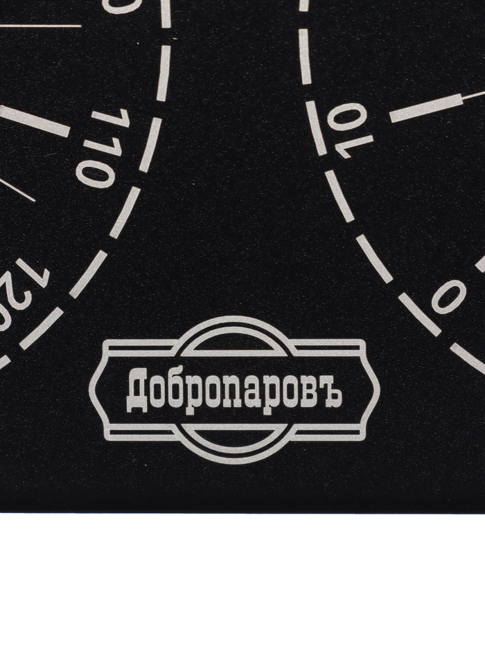 Термометр-гигрометр для бани и сауны «Добропаровъ», металлический, алюминий