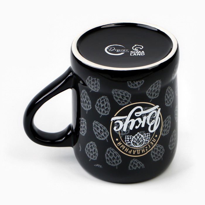 Кружка пивная керамическая «Пиво - напиток богов», 600 мл