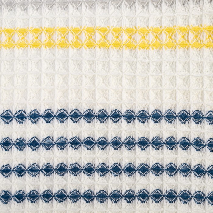 Полотенце вафельное банное «Этель» Waffle, 70×140 см, 100% хлопок, 280 г/м², бежевое