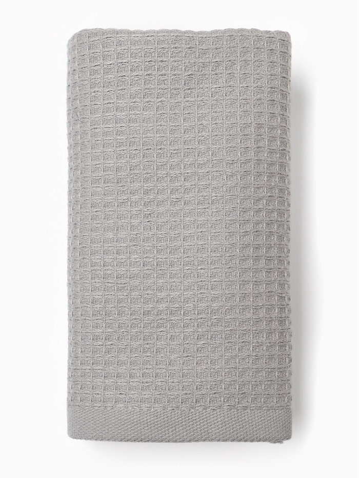 Полотенце вафельное LoveLife «Макан» 70×130 см, хлопок 100%, серое