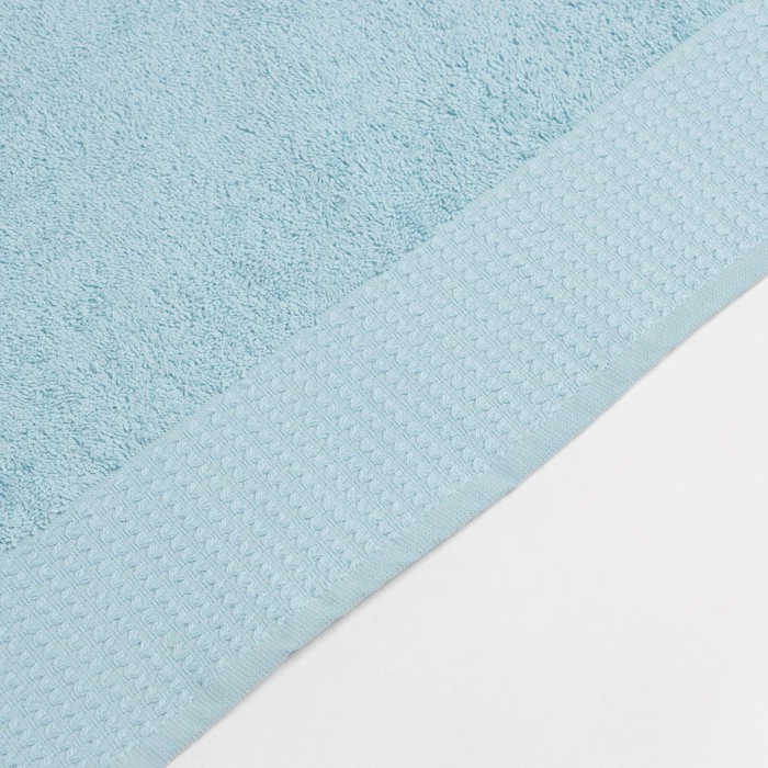 Полотенце махровое LoveLife «Classic» 70×130 см, аквамарин, 100% хлопок, 450 г/м²