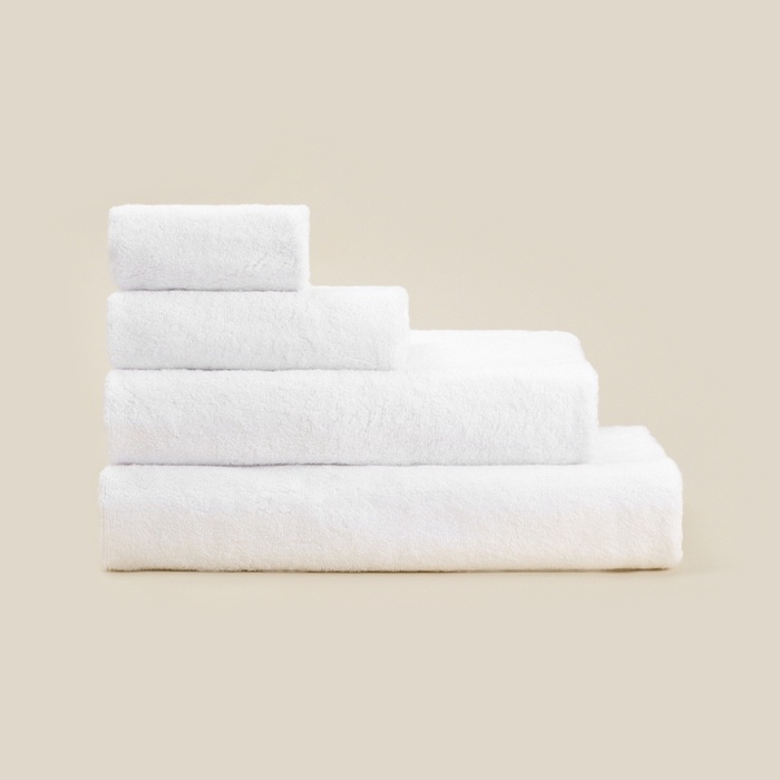 Полотенце махровое SL HOME: Basic «Блан де Блан» 90×150 см, хлопок 100%, белое