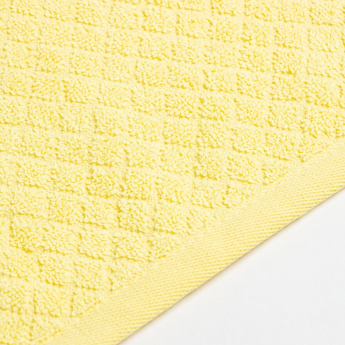 Полотенце махровое Love Life «Минимализм» 70×120 см, жёлтый