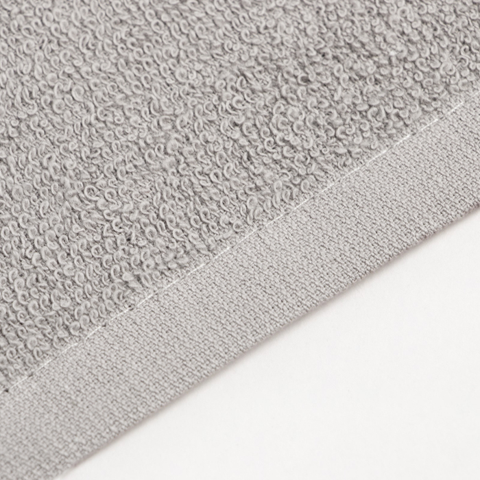 Полотенце махровое «Экономь и Я», 70×130 см, хлопок 100%, серое