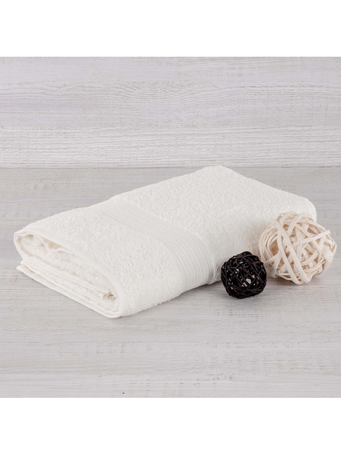 Полотенце махровое «Байрамали», 70×140 см, хлопок 100%, светло-кремовый