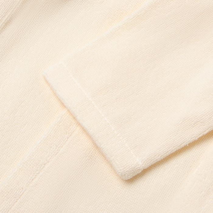 Халат махровый детский «Экономь и Я», размер 32, хлопок 100%, молочный