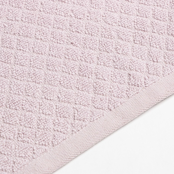 Полотенце махровое Love Life «Минимализм» 70×120 см, светло-лиловый, 100% хл, 500 г/м²