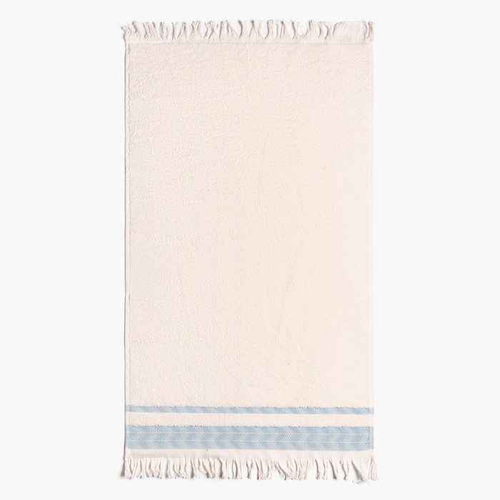 Полотенце махровое LoveLife «Муссон» 70×120 см, аквамарин, 100% хлопок, 500 г/м²