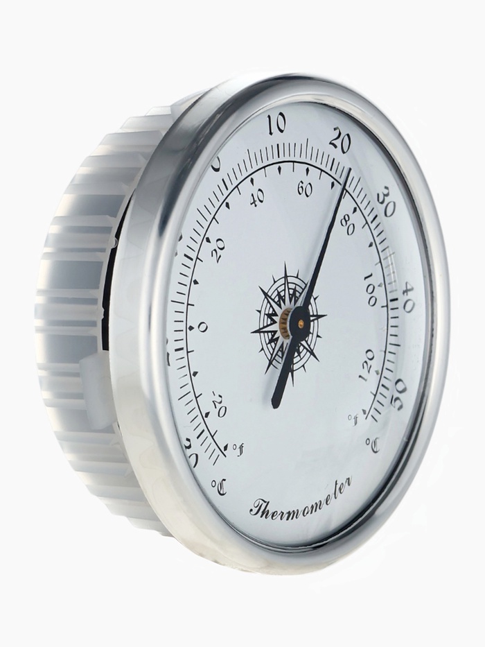 Термометр механический, настенный, d=7.2 см