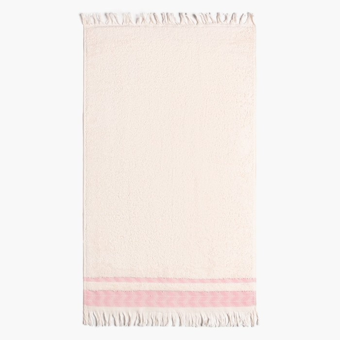 Полотенце махровое LoveLife «Муссон» 70×120 см, розовый, 100% хлопок, 500 г/м²