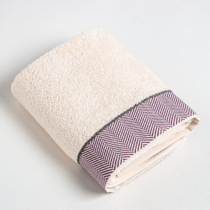 Полотенце махровое Love Life «Бриз» 70×120 см, гранатовый, 100% хл, 500 г/м²