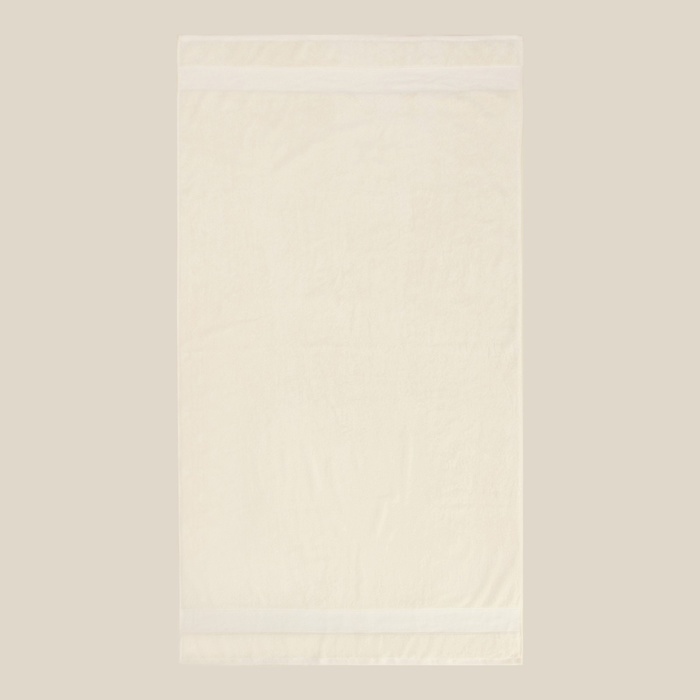 Полотенце махровое SL HOME: Classic «Айвори» 90×150 см, хлопок 100%, бежевое