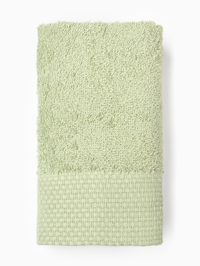 Полотенце махровое LoveLife «Монте» 70×130 см, мятное, 100% хлопок, 430 г/м²