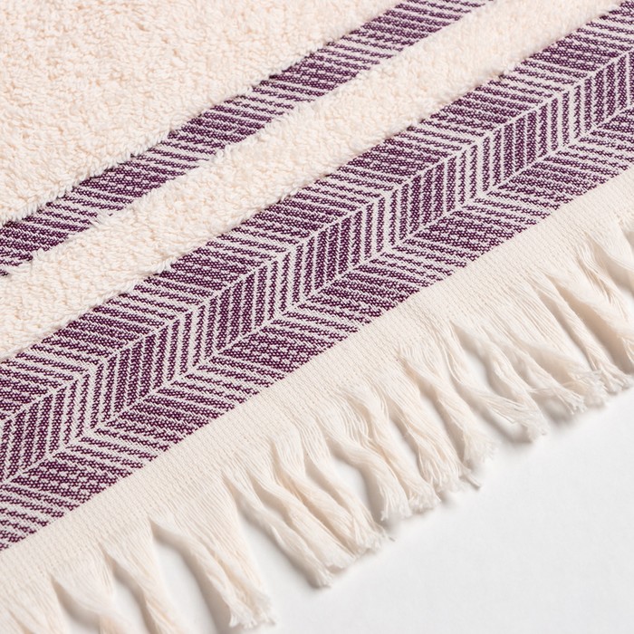 Полотенце махровое LoveLife «Муссон» 70×120 см, гранатовый, 100% хлопок, 500 г/м²