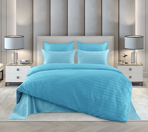 Постельное белье страйп-сатин ТМ Королевское искушение / Ривьера