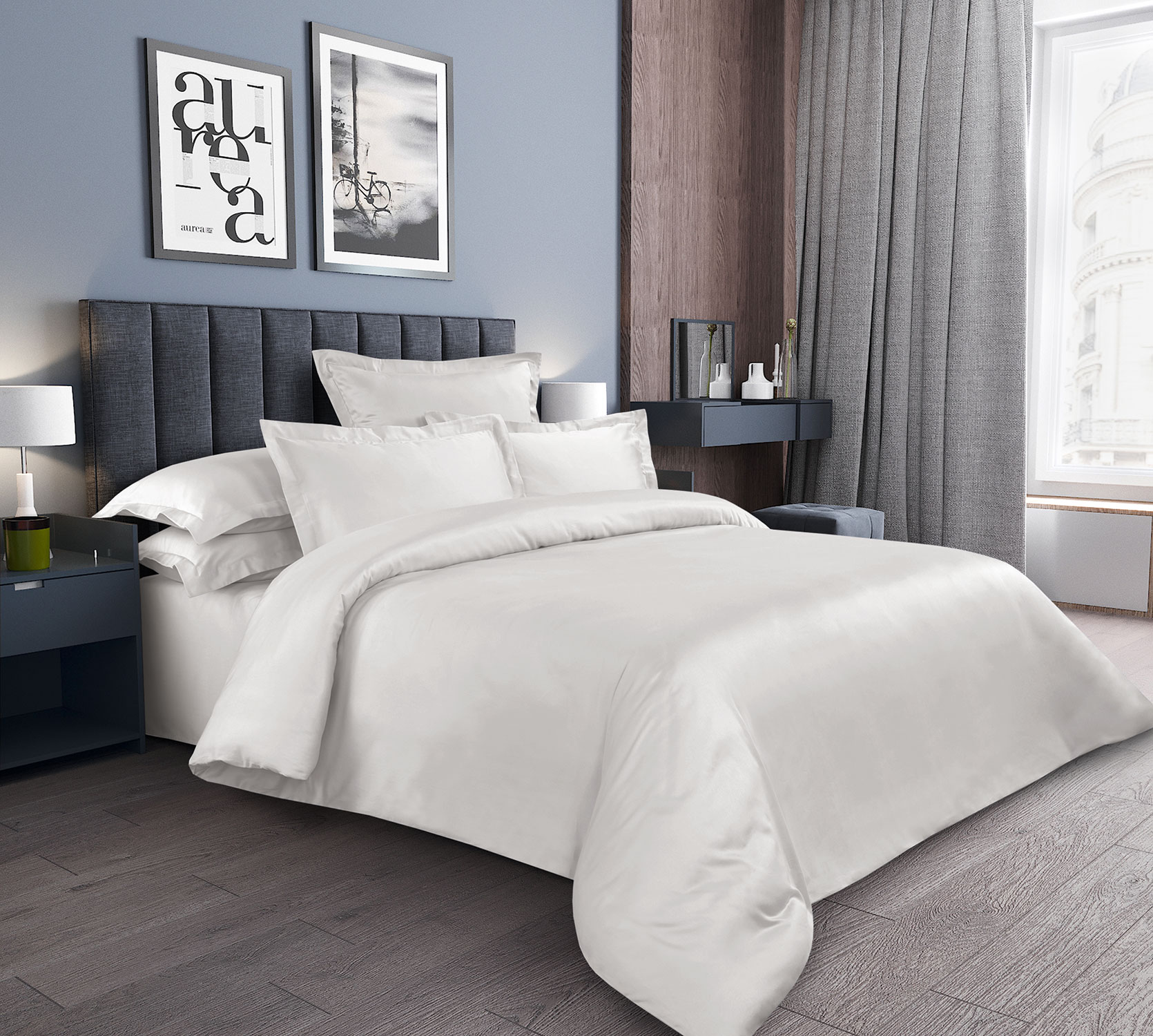 Постельное белье сатин Гладкокрашеный / Мираж