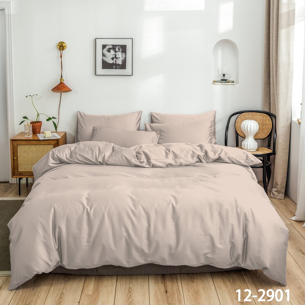 Постельное белье сатин однотонное / Латте