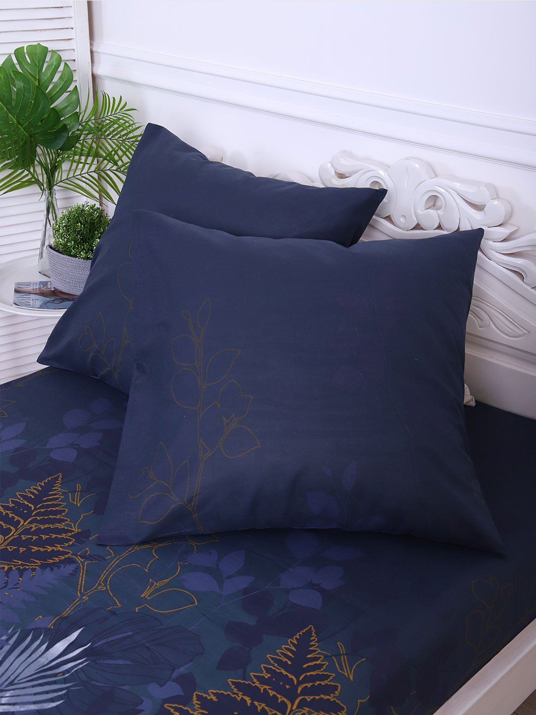 Комплект наволочек бязь (молния) / Тропики