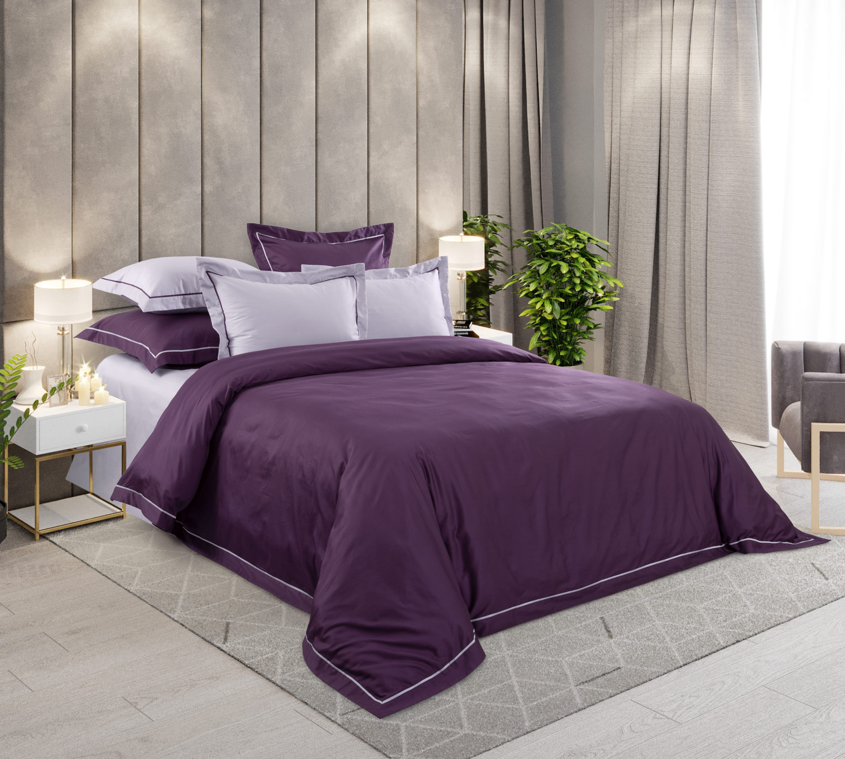 Постельное белье мако-сатин Legends / Элегия