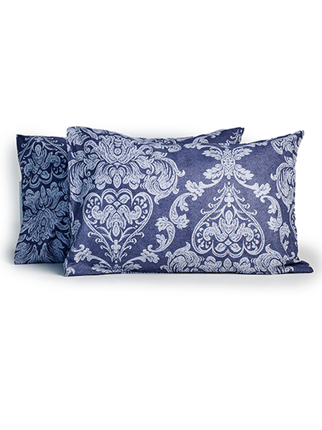 Комплект наволочек бязь (молния) / Версаль, серый