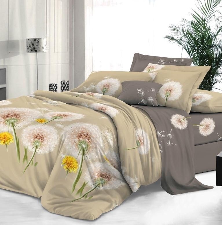 Постельное белье сатин на молнии / Май