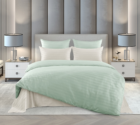 Постельное белье страйп-сатин ТМ Королевское искушение / Дайкири