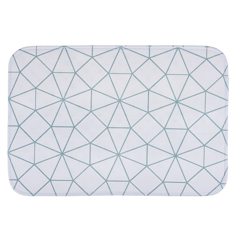 VETTA Коврик для ванной, флис, губка 0,5 см, 40x60см, 3 дизайна