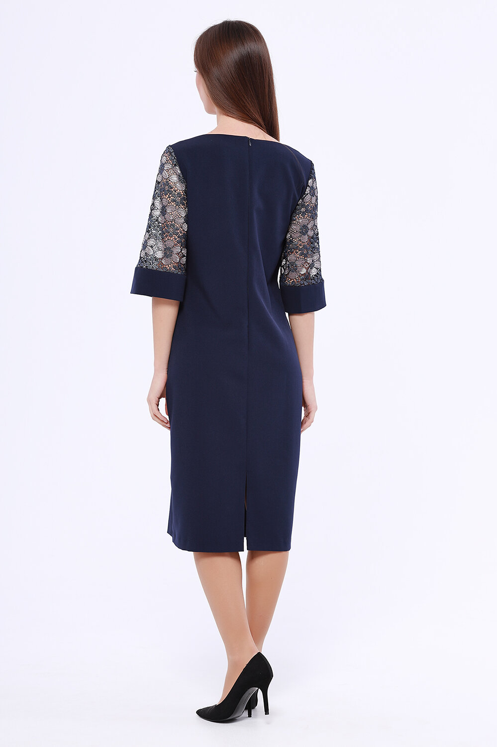 ст. цена1428руб.! VISERDI Платье 10077-сцв 419960Синий