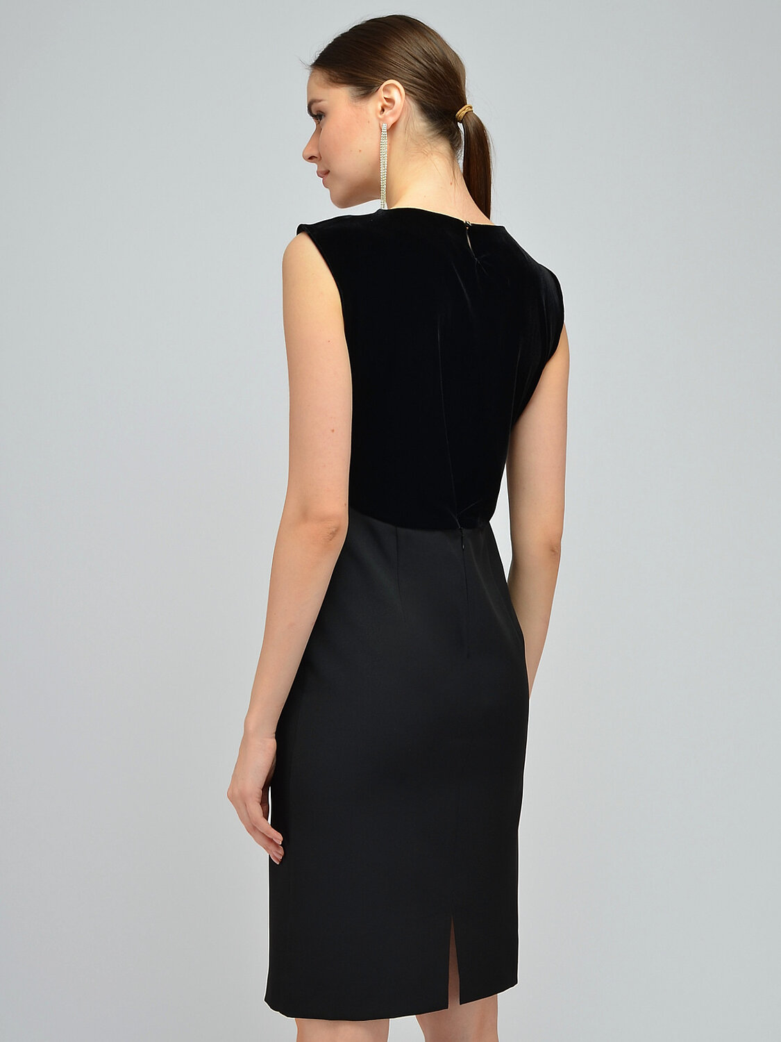 ст. цена1176руб.! VISERDI Платье 10069-чбр 319700черный