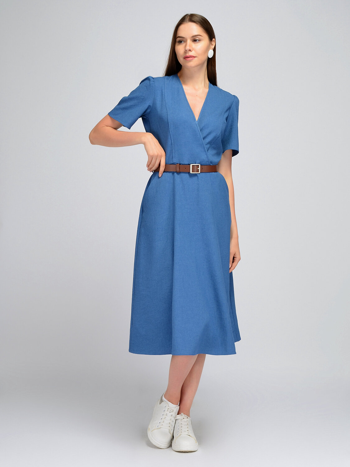 ст. цена2322руб.! VISERDI Платье 10351-джс 4531205джинсовый