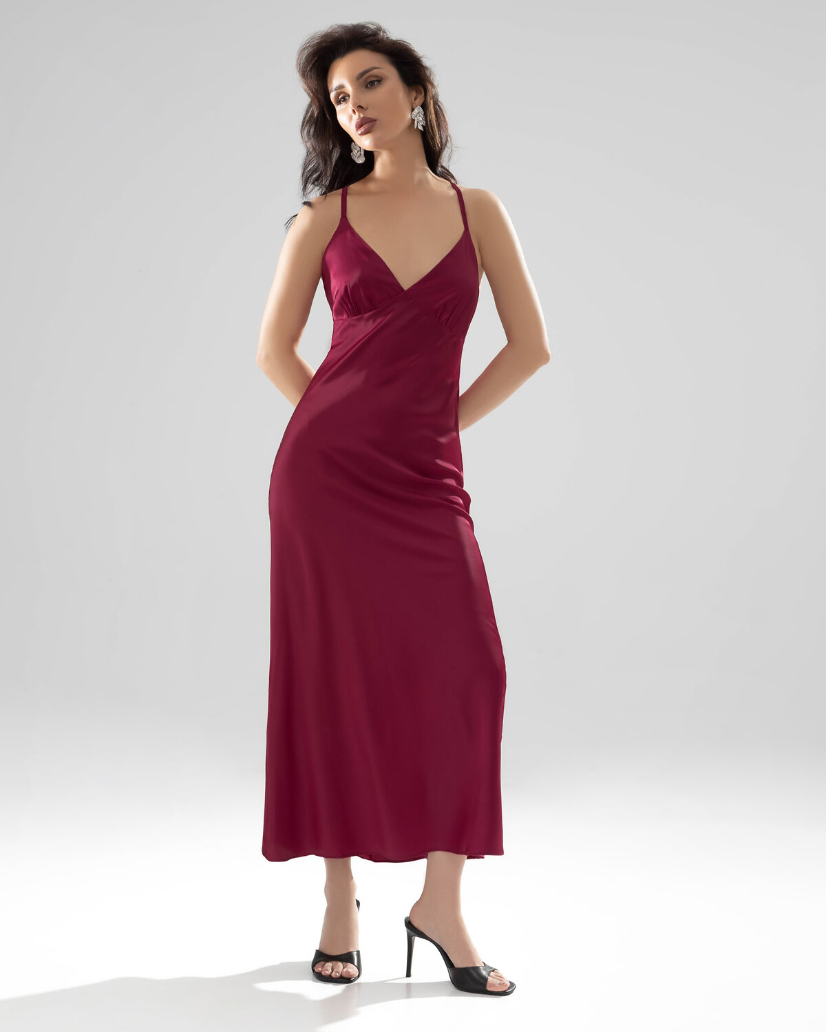 ст. цена2497руб.! CHARUTTI Платье 10687бордовый