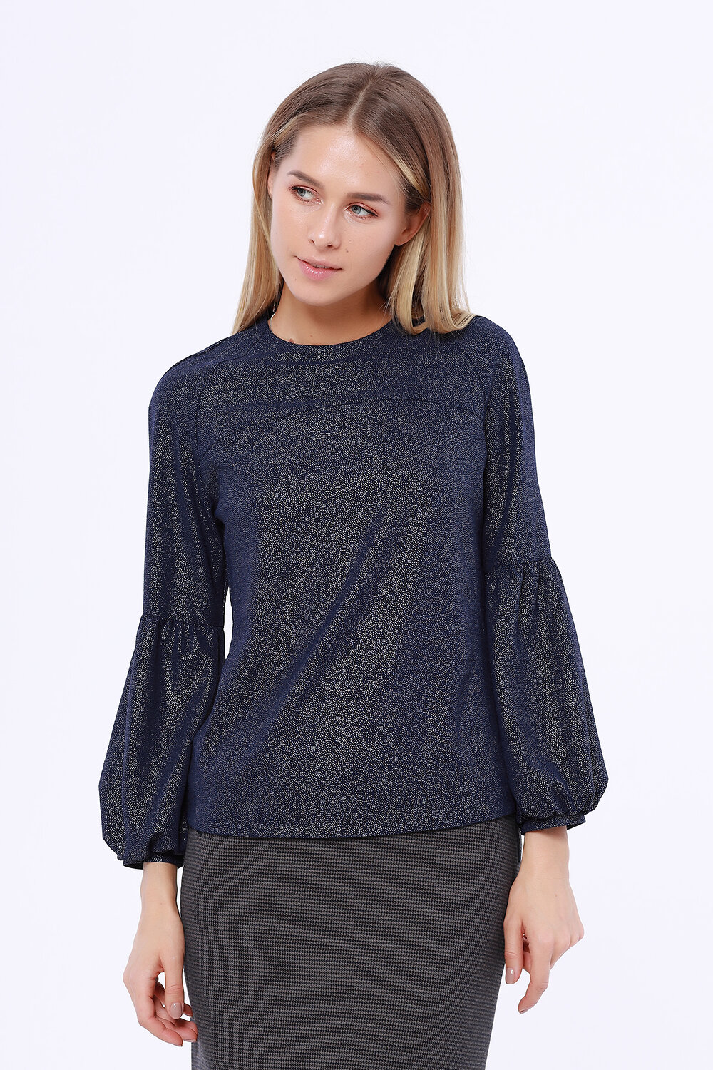 ст. цена1368руб.! VISERDI Блузка 1953-мгр 219740