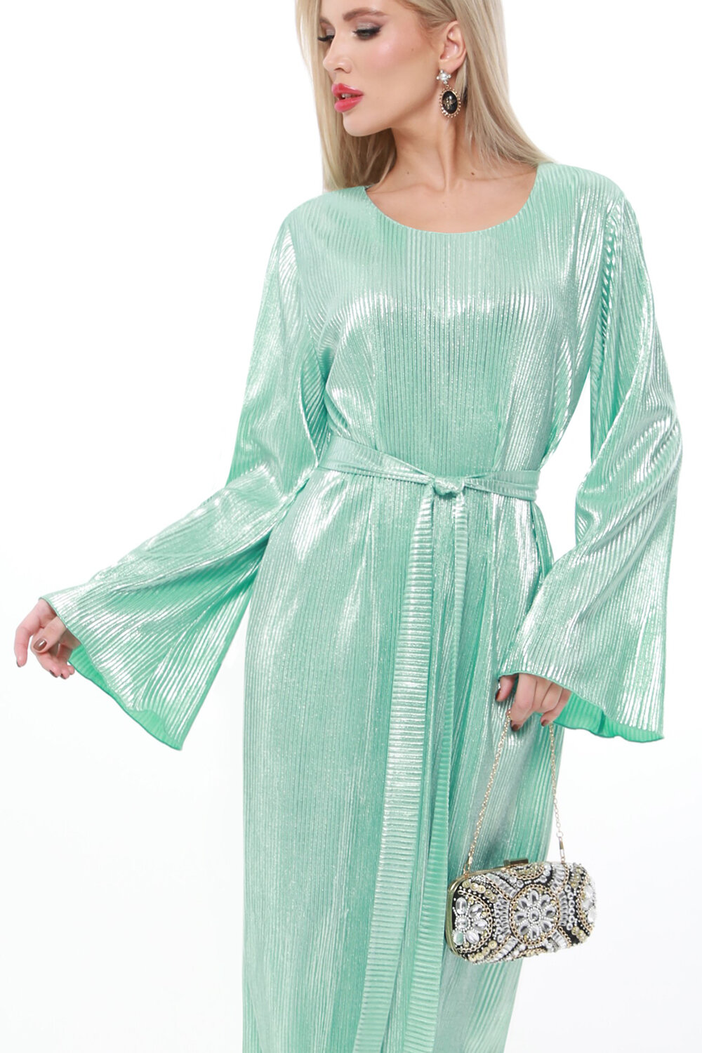 ст. цена2208руб.! DStrend Платье П-4491Мятный