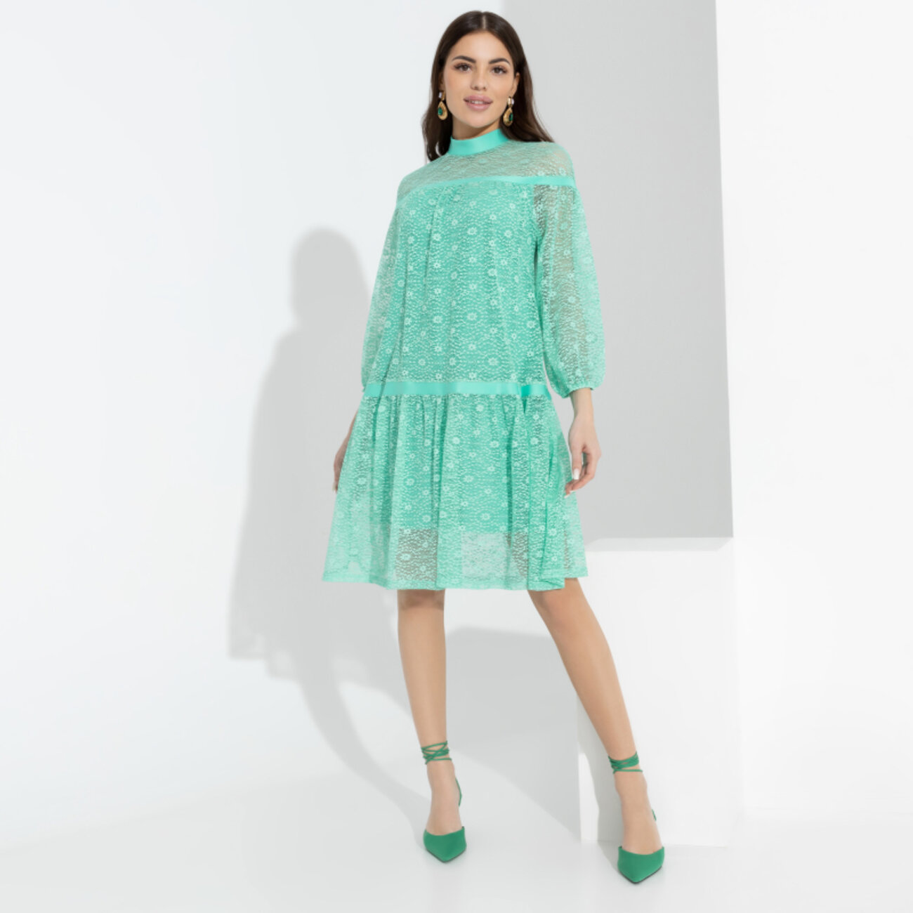 ст. цена2223руб.! CHARUTTI Платье 8306мятный