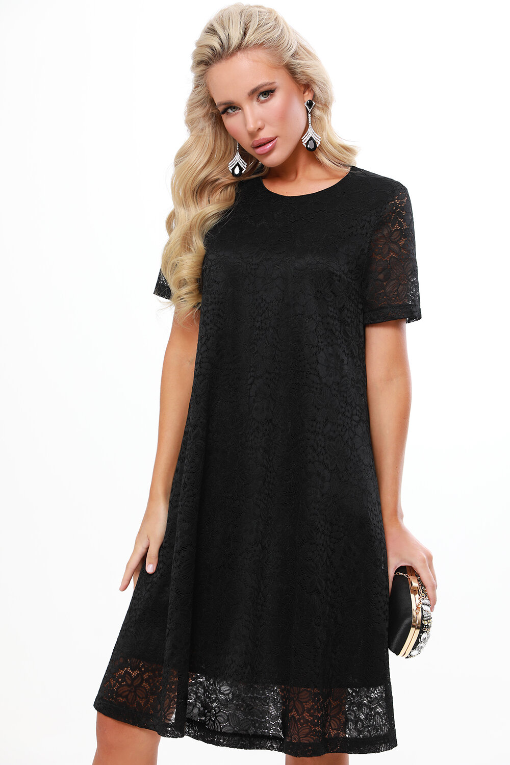 ст. цена2857руб.! DStrend Платье П-4146-0058-05Чёрный