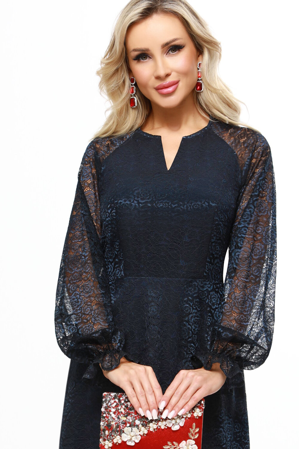 ст. цена2203руб.! DStrend Платье П-4311-0394-02Тёмно-синий