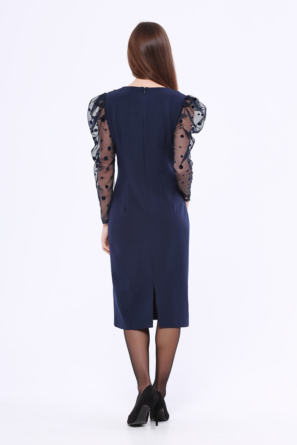 ст. цена1416руб.! VISERDI Платье 10080-тсн 419950Темно-синий