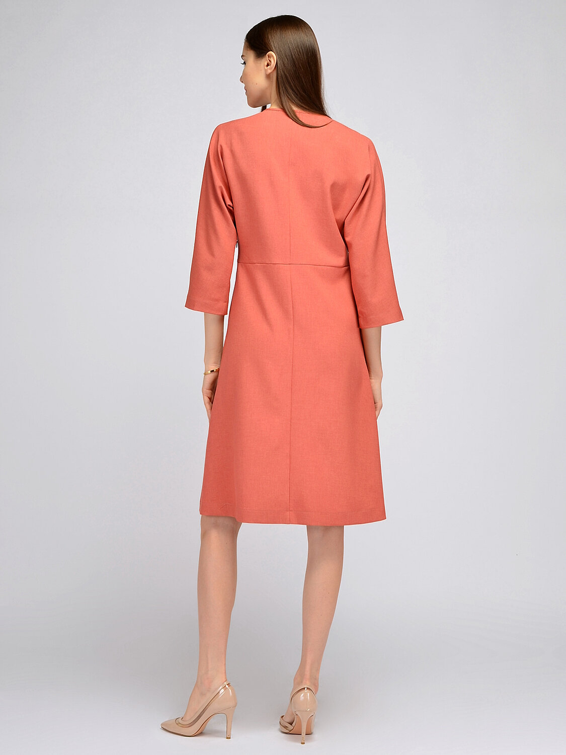 ст. цена1920руб.! VISERDI Платье 10270-крл 442920коралловый