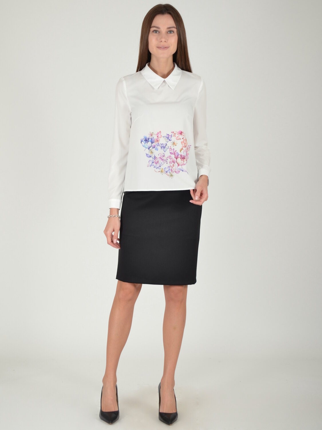 ст. цена1548руб.! VISERDI Блузка 1955-цвп 219750