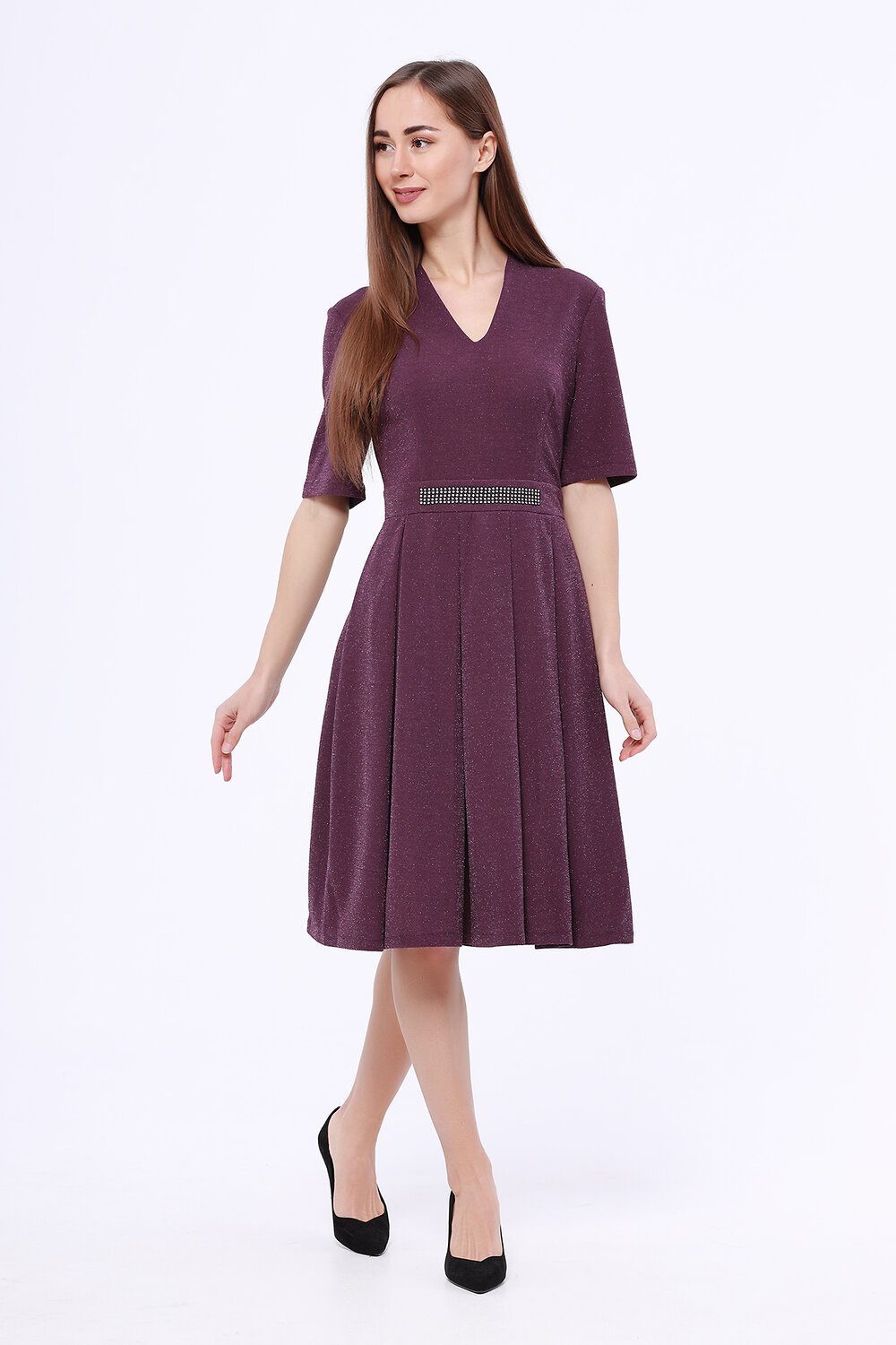 ст. цена1590руб.! VISERDI Платье 2071-брдд 339920Фиолетовый